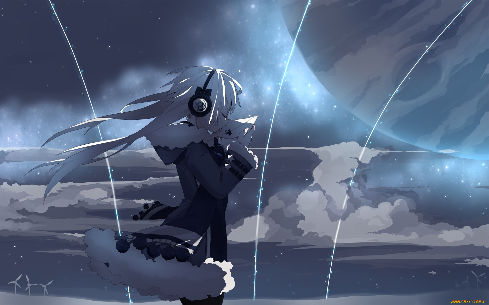 , headphones, instrumental